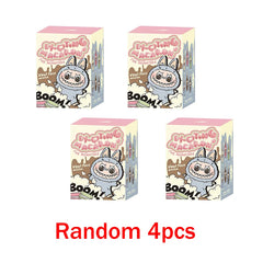 1nd 2nd 3nd Generation Monster For Labubu Sitting Series Blind Box Labubu Series Macaron Keychain Birthday Holiday Gift