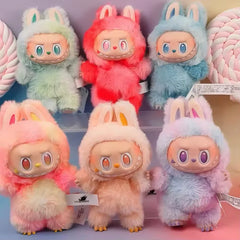 1nd 2nd 3nd Generation Monster For Labubu Sitting Series Blind Box Labubu Series Macaron Keychain Birthday Holiday Gift