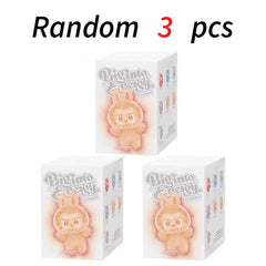 1nd 2nd 3nd Generation Monster For Labubu Sitting Series Blind Box Labubu Series Macaron Keychain Birthday Holiday Gift