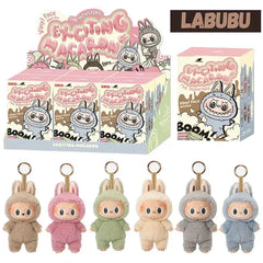 1nd 2nd 3nd Generation Monster For Labubu Sitting Series Blind Box Labubu Series Macaron Keychain Birthday Holiday Gift