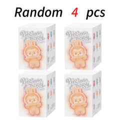 1nd 2nd 3nd Generation Monster For Labubu Sitting Series Blind Box Labubu Series Macaron Keychain Birthday Holiday Gift