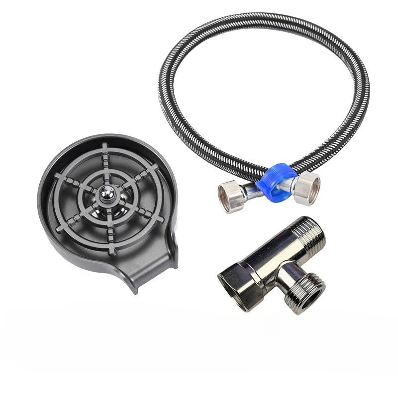 Household stainless steel ABS plastic high-pressure cup washer kitchen sink commercial bar automatic rinse cups kitchen tools