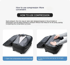 Vacuum Compression Backpack